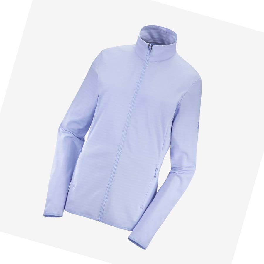 Sudadera Con Capucha Salomon ESSENTIAL LIGHTWARM Mujer Azules | MX 2535SGL